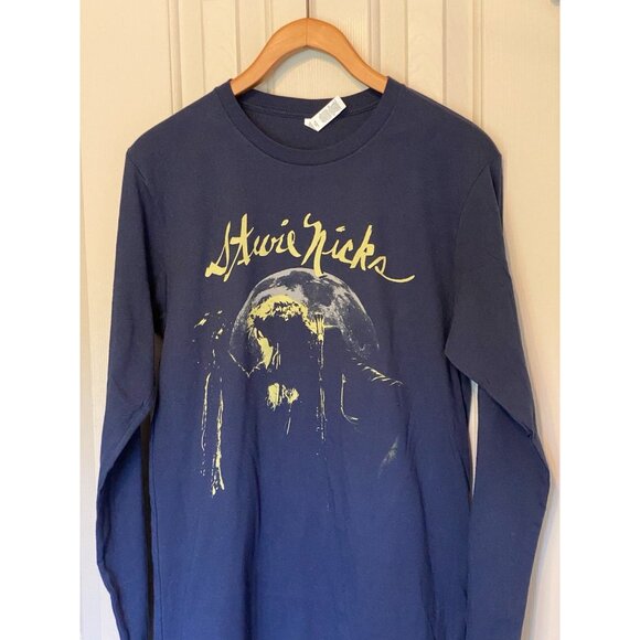 Stevie Nicks Blue Long Sleeve T-Shirt Tour Men's Size M Medium Music Tour 2023 - Picture 3 of 7